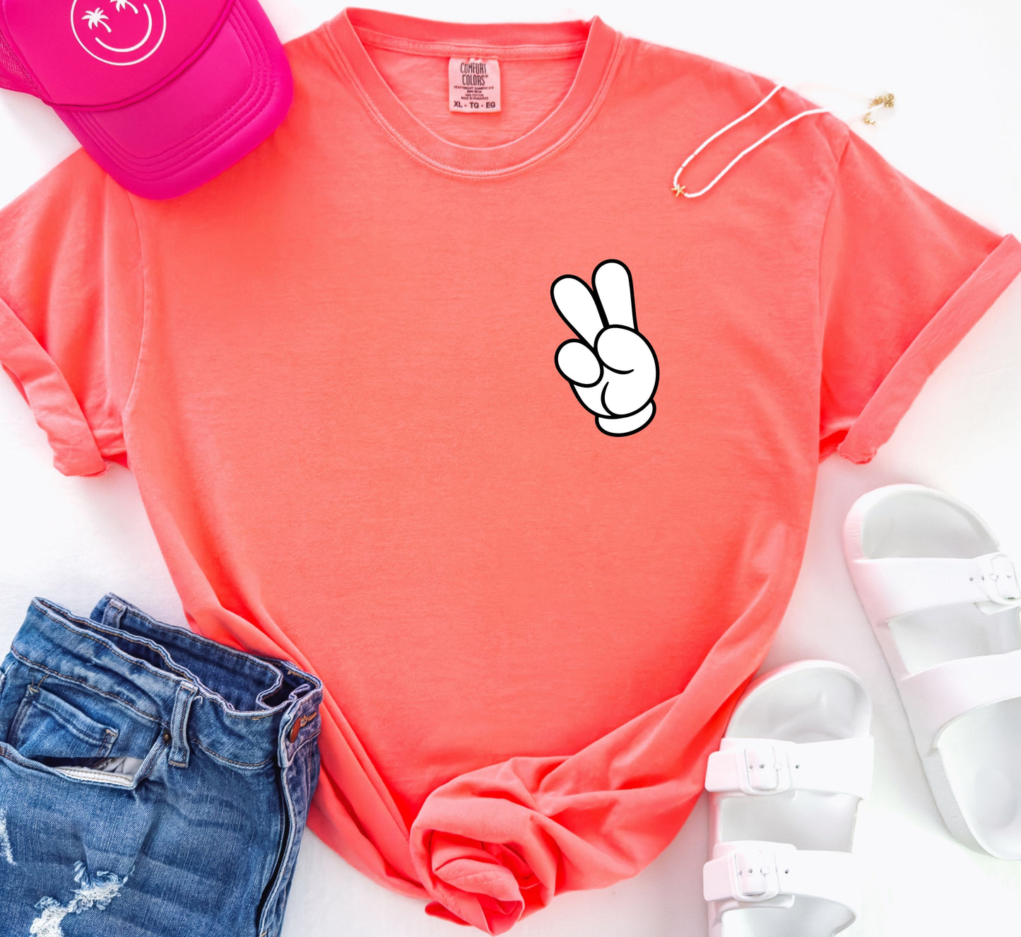Neon Glove tee