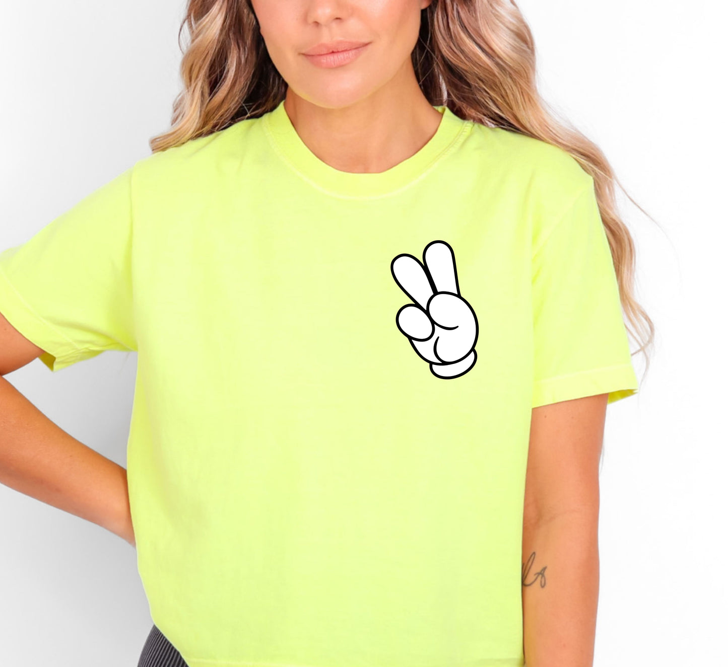 Neon Glove tee