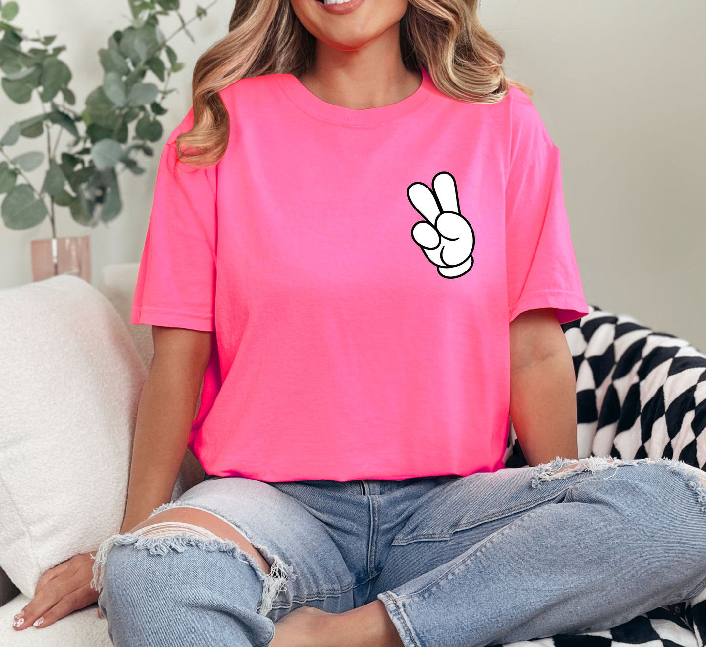 Neon Glove tee