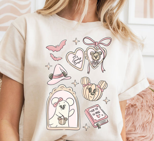 Spooky girl tee