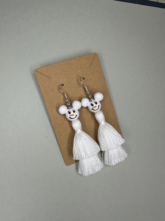 Snowman Mickey Tassels